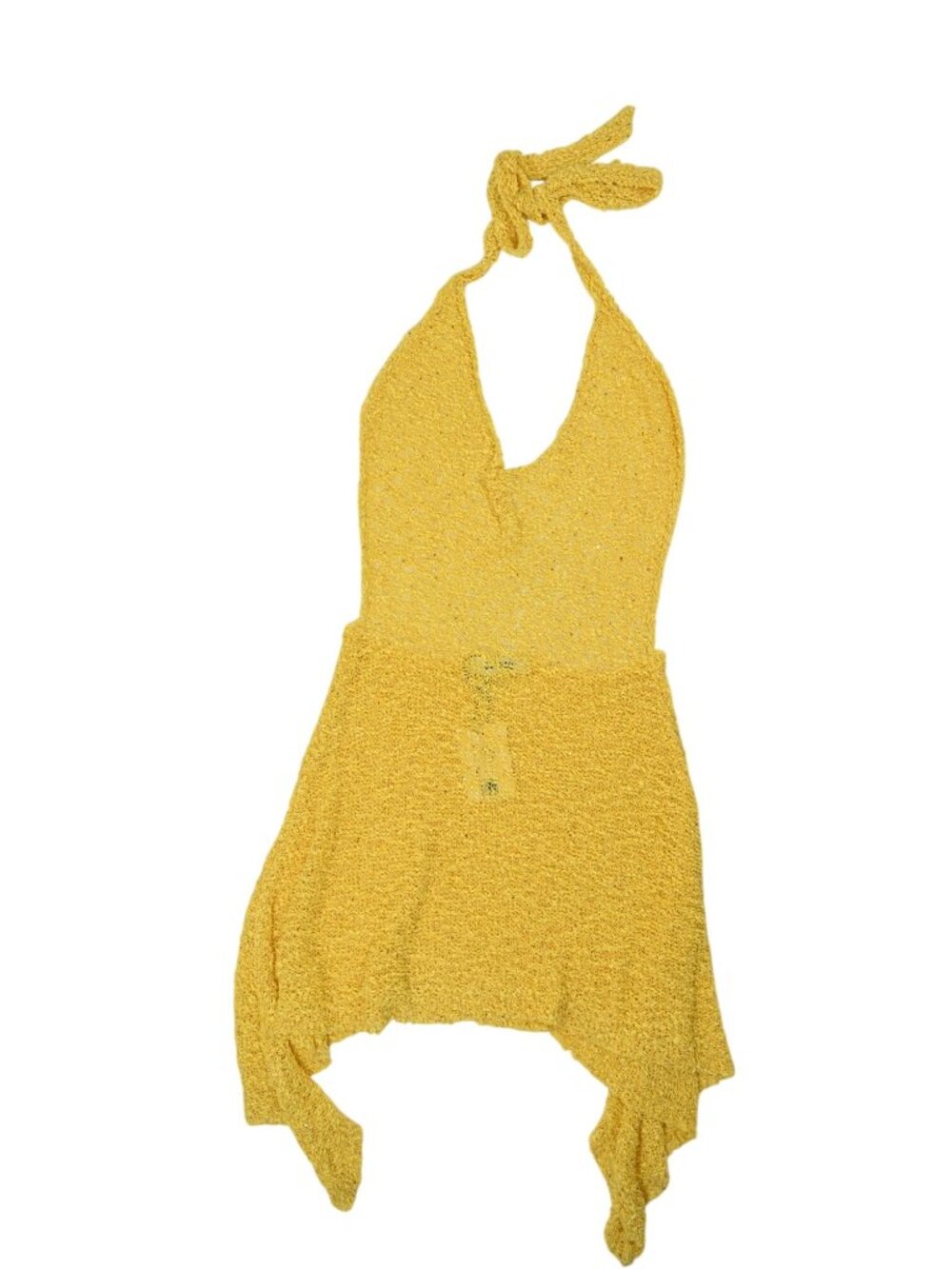 Guizio Giselle Mini Dress in Sunshine Yellow